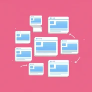 Tech skills- one post multiplying into ten formats pink background
