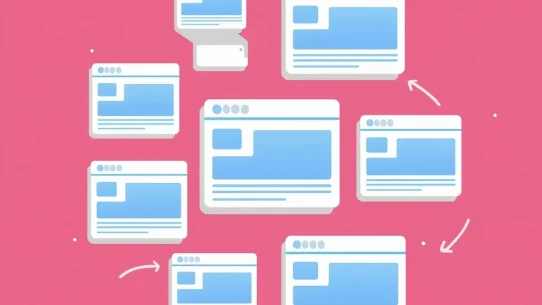 Tech skills- one post multiplying into ten formats pink background