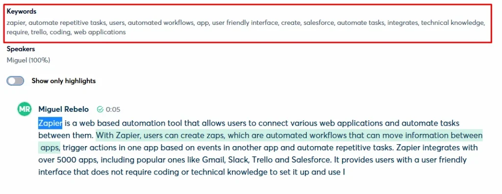 Zapier workflow automation 