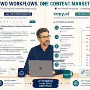 Jasper AI vs Copy.ai workflow comparison 2026 long-form brand voice consistent blog draft versus GTM workflow builder CRM outreach sequence